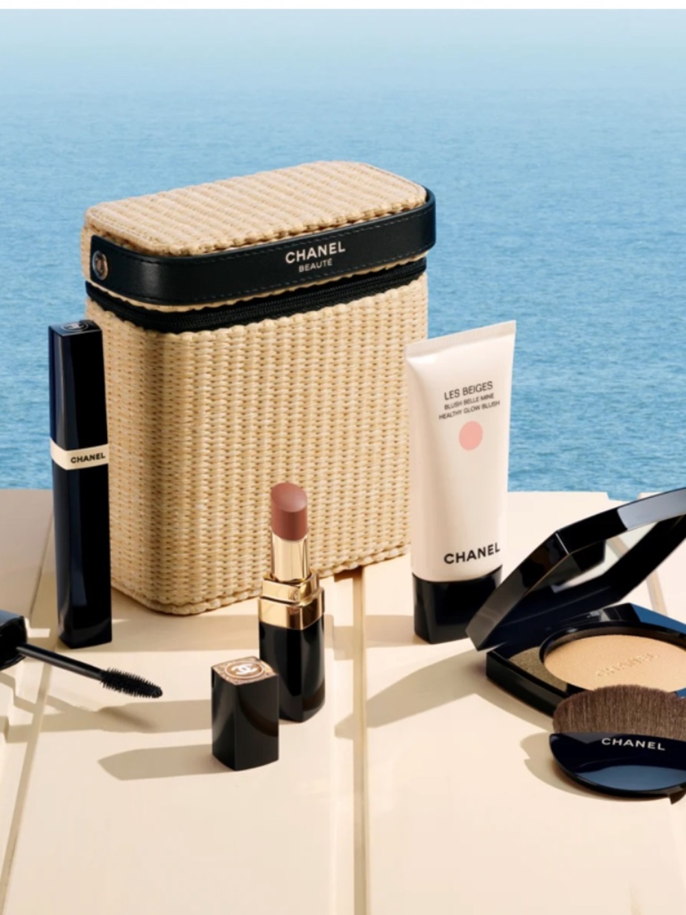 Chanel LES BEIGES Healthy Glow Summer Essentials with Bucket